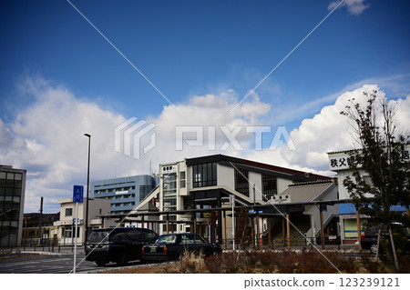 寄居站南口前的風景（埼玉縣大里郡寄居町） 123239121