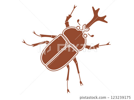 犀牛甲蟲 123239175