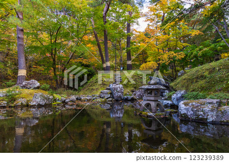 Autumn in Hokkaido, Hakodate City, Former Iwafune Family Garden (Kosetsuen) 123239389