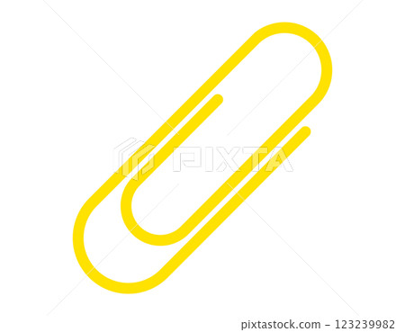 Clip vector illustration simple icon Clip vector illustration simple icon 123239982