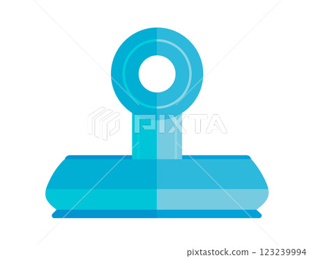 Clip vector illustration simple icon Clip vector illustration simple icon 123239994