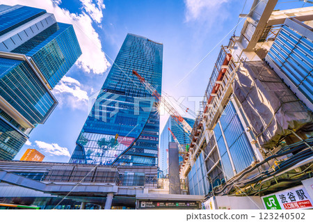 Tokyo Cityscape in Japan: Hachiko Ticket Gate…New Entrance…Shibuya Station…Light of Hope = February 19, 2025 123240502
