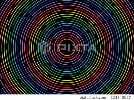 星蹟的彩色插圖 123240687