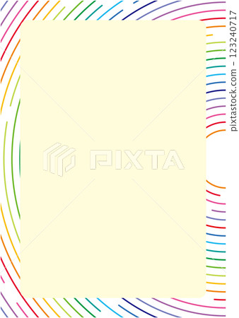 A colorful illustration of star trails 123240717