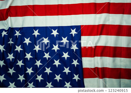 American USA flag waving wave American flag,National pride of United States America, Memorial, President, Labor Day background 123240915