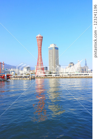Scenery of Kobe Port Tower, Kobe City, Hyogo Prefecture Scenery of Kobe Port Tower, Kobe City, Hyogo Prefecture 123241196