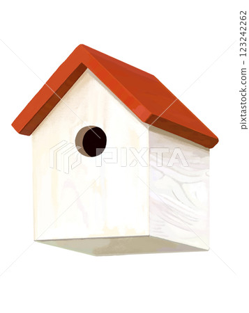 Birdhouse (red roof) Birdhouse (red roof) 123242262