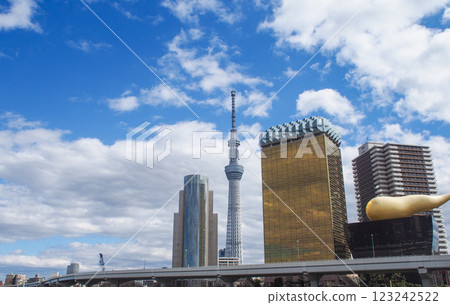 Cityscape under Tokyo Skytree 123242522