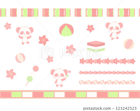 Hinamatsuri material set Hinamatsuri material set 123242523