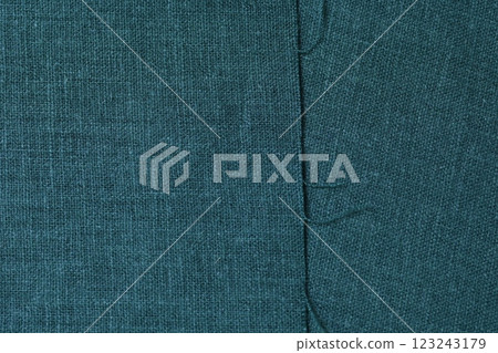 green hemp viscose natural fabric cloth color, sackcloth rough texture of textile fashion 123243179