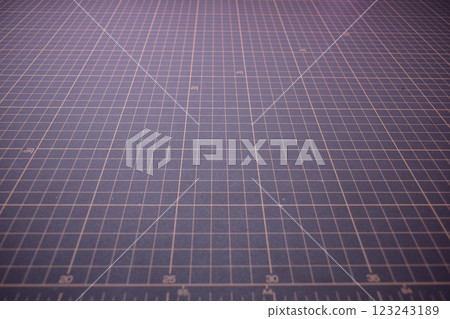 black cutting mat board background with line and scale measure guide pattern for art design black cutting mat board background with line and scale measure guide pattern for art design 123243189
