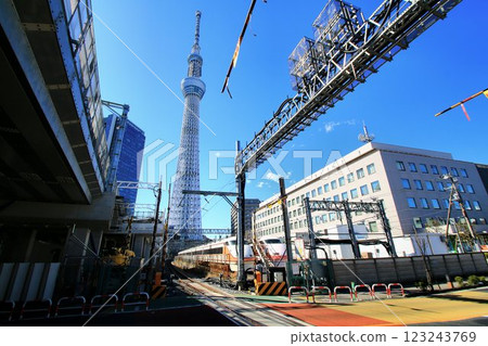 A railway line that has been running since the Meiji era - "Non-open railroad crossing" to be eliminated... Isesaki Line, No. 2 railroad crossing (outbound line) 123243769