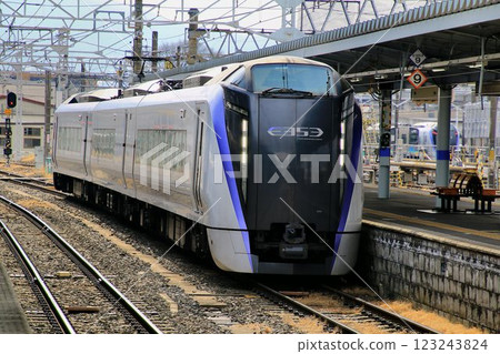 From Kaiji to Shinanoji... Limited Express Azusa E353 Series Matsumoto Station From Kaiji to Shinanoji... Limited Express Azusa E353 Series Matsumoto Station 123243824