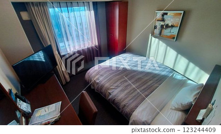 Business hotel rooms offering relaxation and healing 123244409