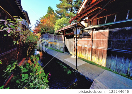 Mino Province, Gujo Hachiman Castle, castle town 123244646