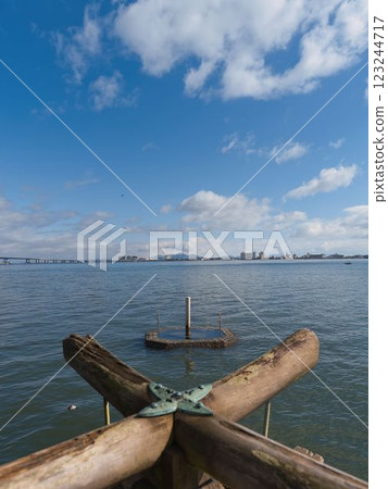 從寺廟俯瞰琵琶湖 123244717