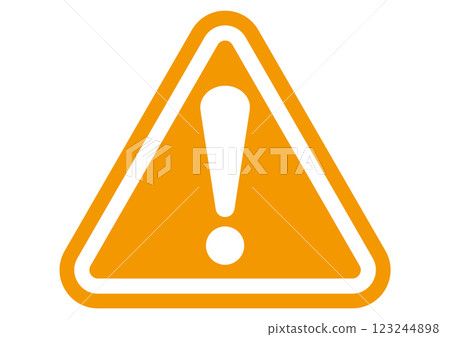 Caution, danger, prohibition, warning, dangerous, attention, violation, handle with care, illegal, alarm, caution, caution, advice, exclamation mark 123244898