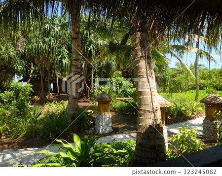 Beautiful scenery on vacation Beautiful scenery on vacation 123245082