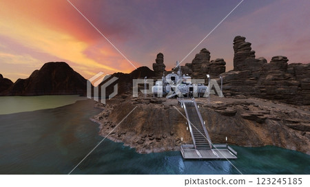 Planetary exploration base 123245185