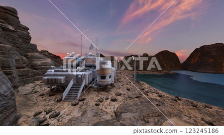 Planetary exploration base 123245186