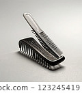 Isolated Comb with White Background Generative AI illustration 123245419