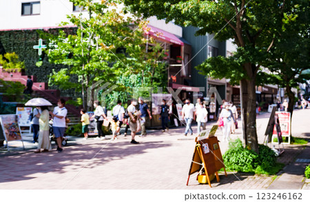 輕井澤舊輕井澤大街是舊輕井澤的主要街道[時尚的舊輕井澤銀座圖片] 123246162