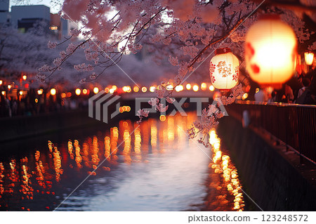 Spring Cherry Blossom Festival 123248572