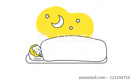 睡眠：老年婦女躺在蒲團上睡覺 123248758