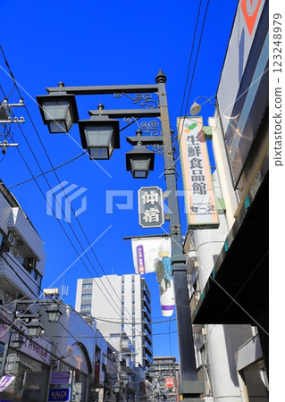 Former Nakasendo Itabashi-juku (Nakajuku Shopping Street) Itabashi-ku, Tokyo 123248979