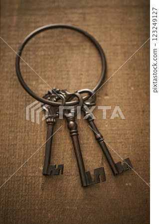 Image of old key 123249127