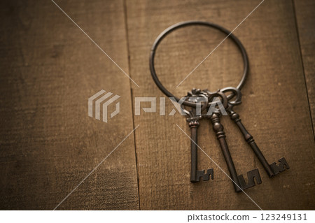 Image of old key 123249131