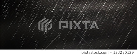 Rainy weather effect on transparent background 123250129