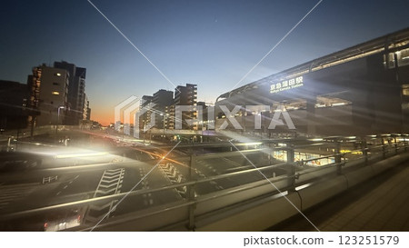 蒲田站和日落 蒲田站和日落 123251579