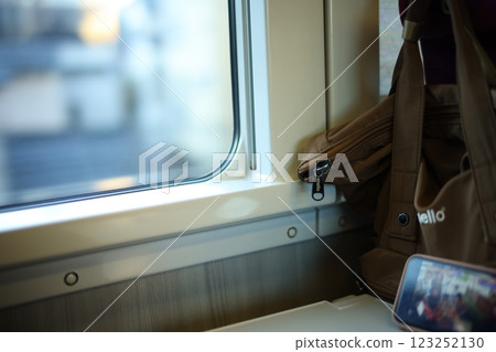 Train window: Train journey 123252130