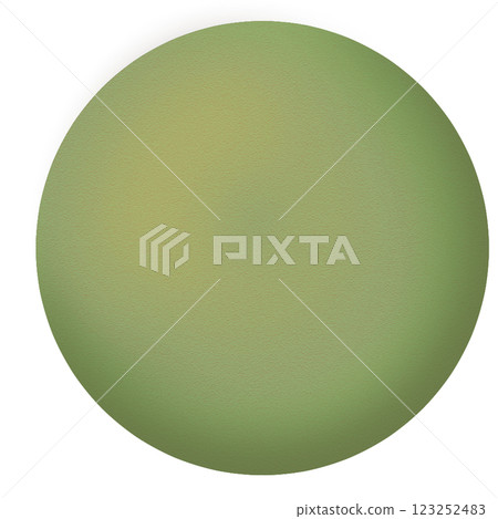 Round matcha cookies 123252483