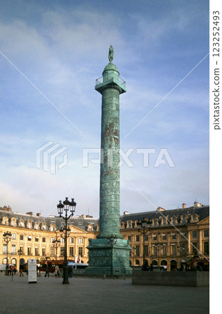 The Place Vendome in Paris The Place Vendome in Paris 123252493
