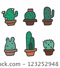 Cactus Houseplant Plant 123252948