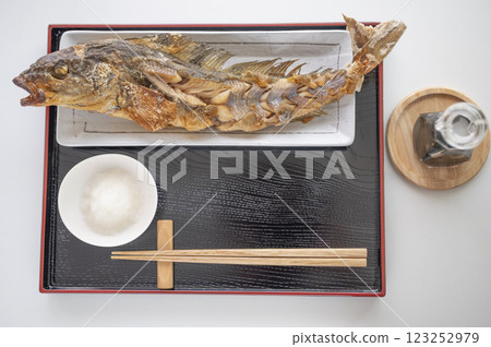 Whole roasted Atka mackerel Whole roasted Atka mackerel 123252979