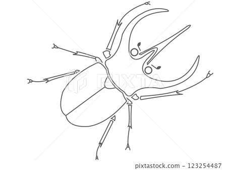 高加索甲蟲透明 高加索甲蟲透明 123254487