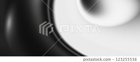 Abstract black and white background with a grainy texture. 123255538