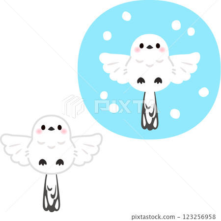 flying striped long-tailed moth flying striped long-tailed moth 123256958