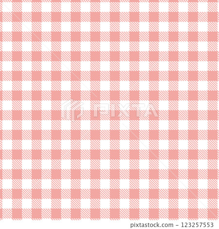 背景資料：方格花布，粉紅色 123257553