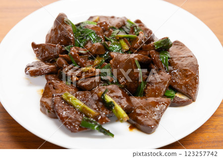 Stir-fried delicious lean-villa 123257742