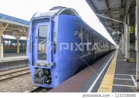 Limited Express Ozora at JR Kushiro Station 123258098