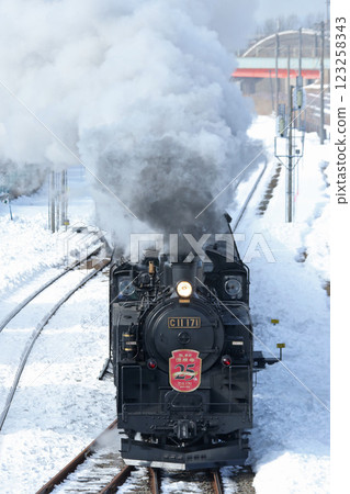 蒸汽機車冬季濕地 25 週年紀念,森茂幹線,蒸汽機車列車,C11 171 蒸汽機車冬季濕地 25 週年紀念,森茂幹線,蒸汽機車列車,C11 171 123258343