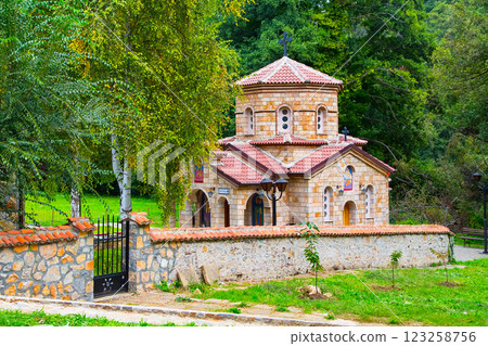 Church at Saint Naum Monastery in Republic of Macedonia Church at Saint Naum Monastery in Republic of Macedonia 123258756