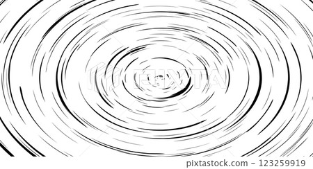 Concentric lines on white bg as a manga spin vector illustration Concentric lines on white bg as a manga spin vector illustration 123259919