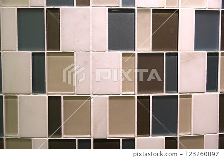 Tile Mosaic Sheet Modern Color 4 Tile Mosaic Sheet Modern Color 4 123260097