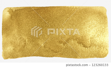 Gold and ochre watercolor texture background material 123260133
