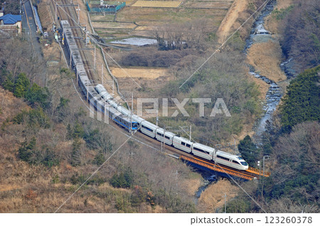 Odakyu Odawara Line Shibusawa-Shin-Matsuda Odakyu 50000 series VSE Hakone 4000 series Odakyu Odawara Line Shibusawa-Shin-Matsuda Odakyu 50000 series VSE Hakone 4000 series 123260378